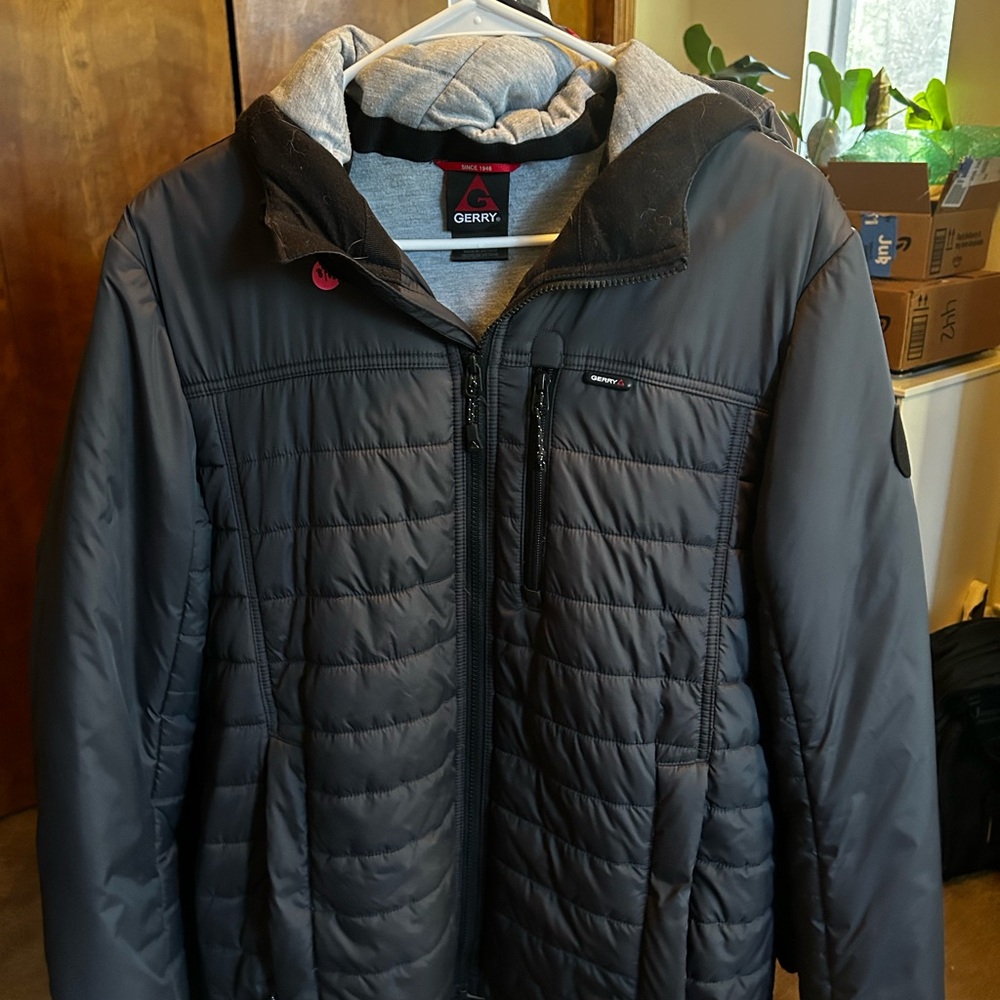 Gerry Weber Men's Dark Gray Puffer Jacket